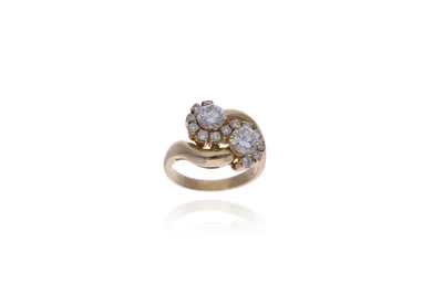 Anello con diamanti - Asta Preziosi