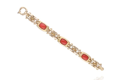 Bracciale con coralli - Asta Preziosi