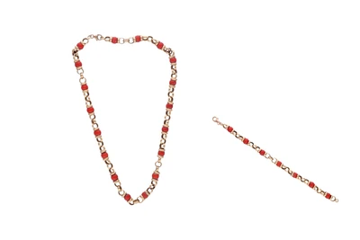 Parure con corallo - Asta Preziosi Parure con corallo - Asta Preziosi