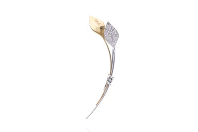 Spilla con diamanti - Asta Preziosi Spilla con diamanti - Asta Preziosi