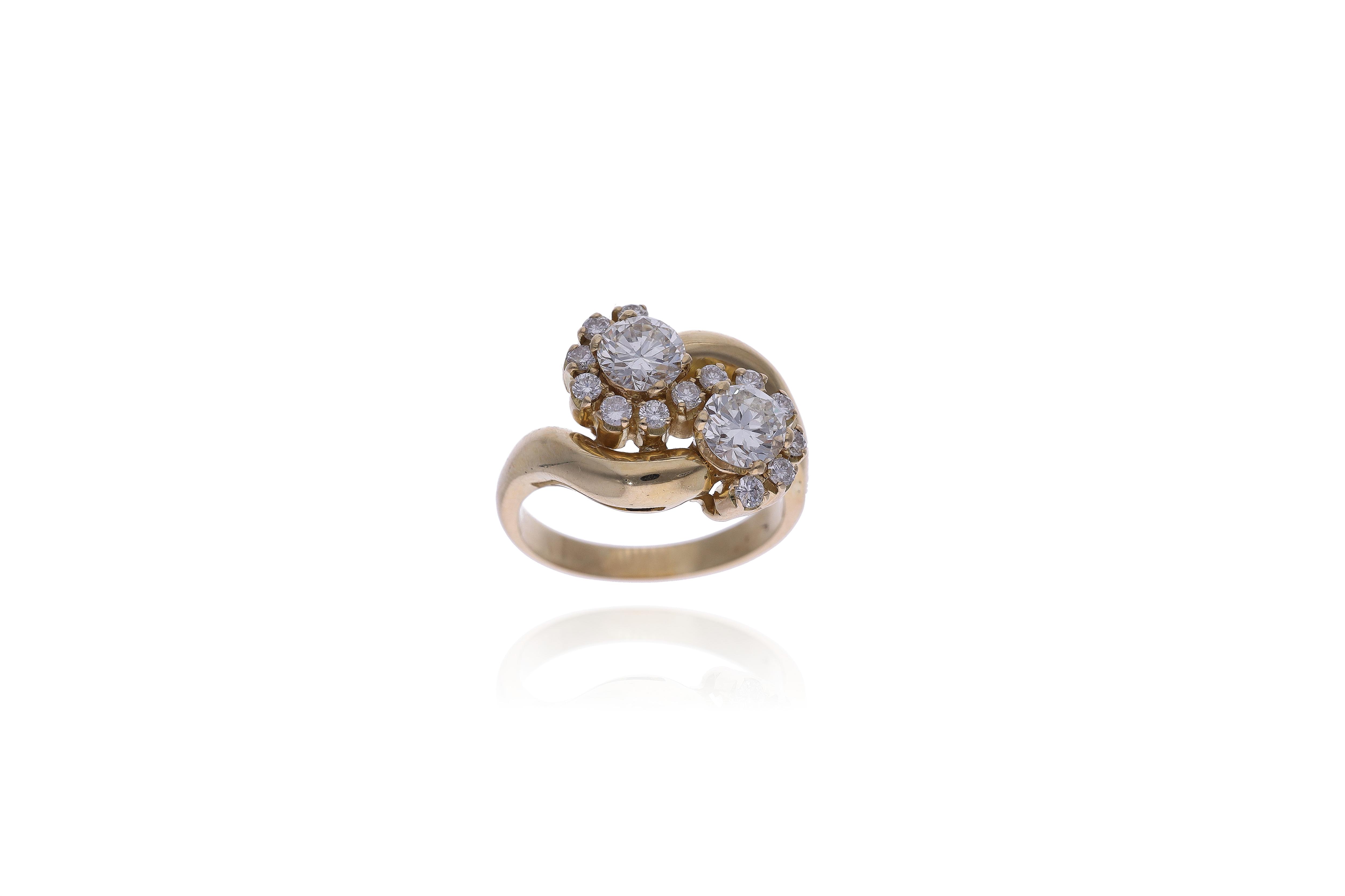 Anello con diamanti - Asta Preziosi