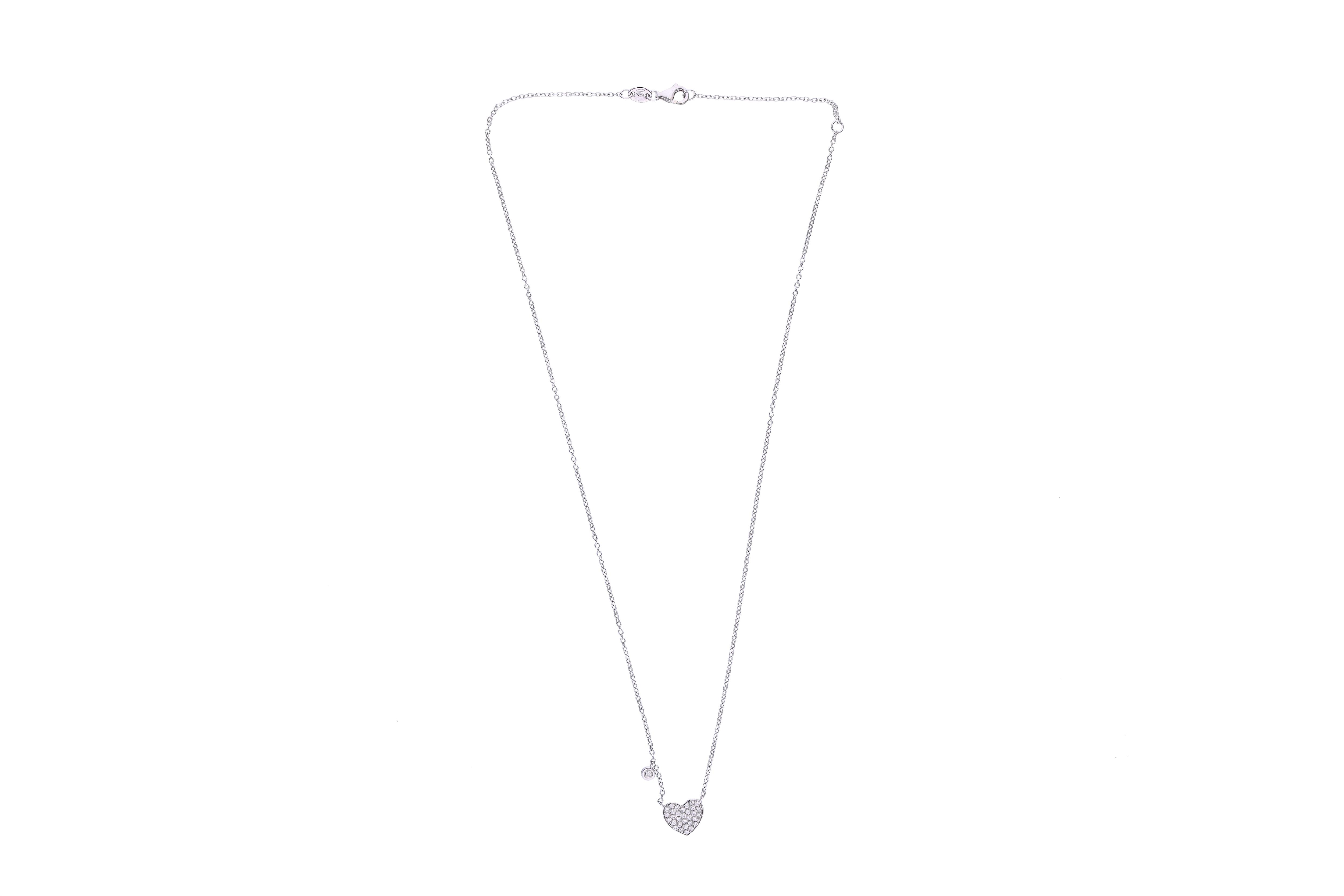 Collana con centrale con diamanti - Asta Preziosi