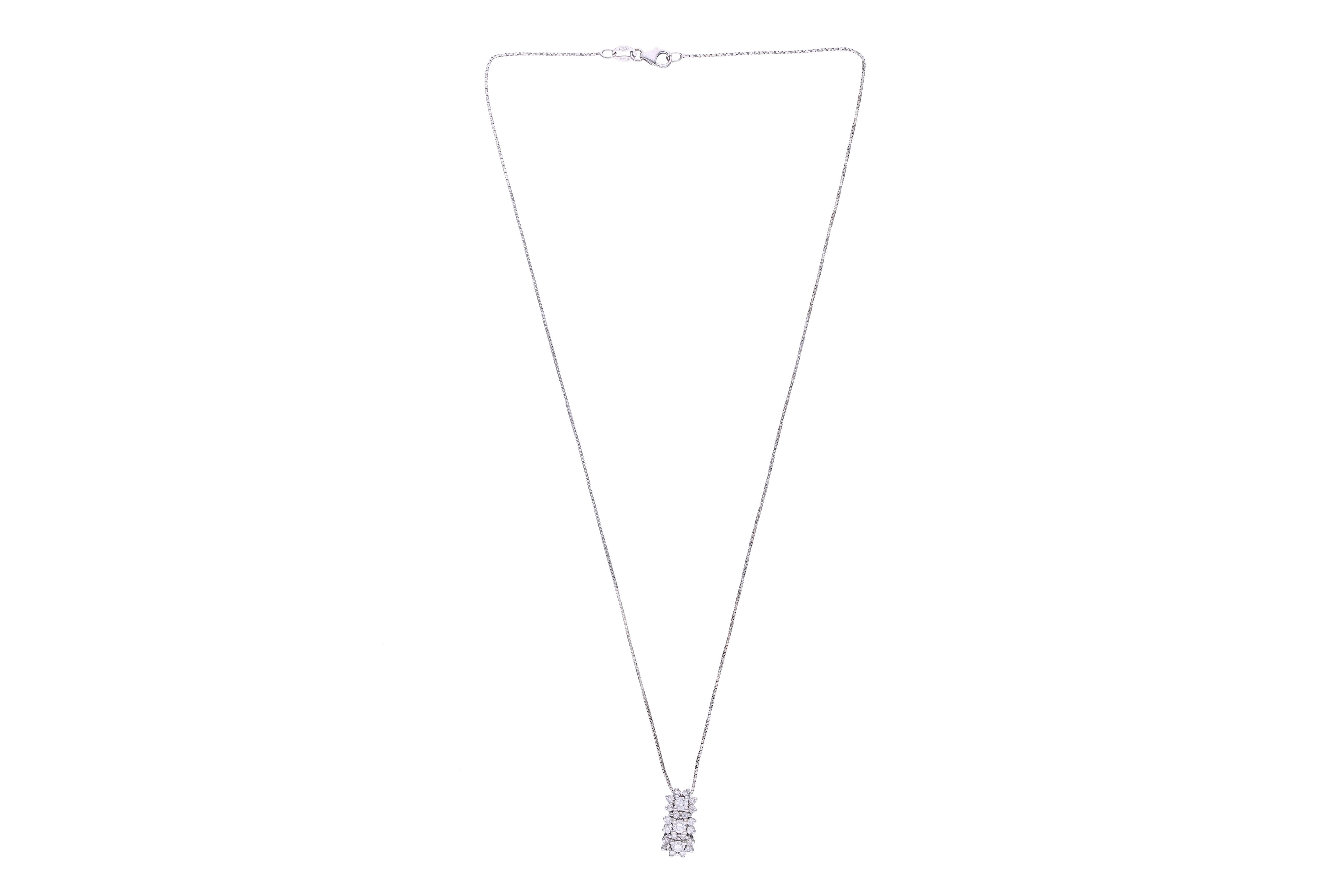 Collana con diamanti - Asta Preziosi