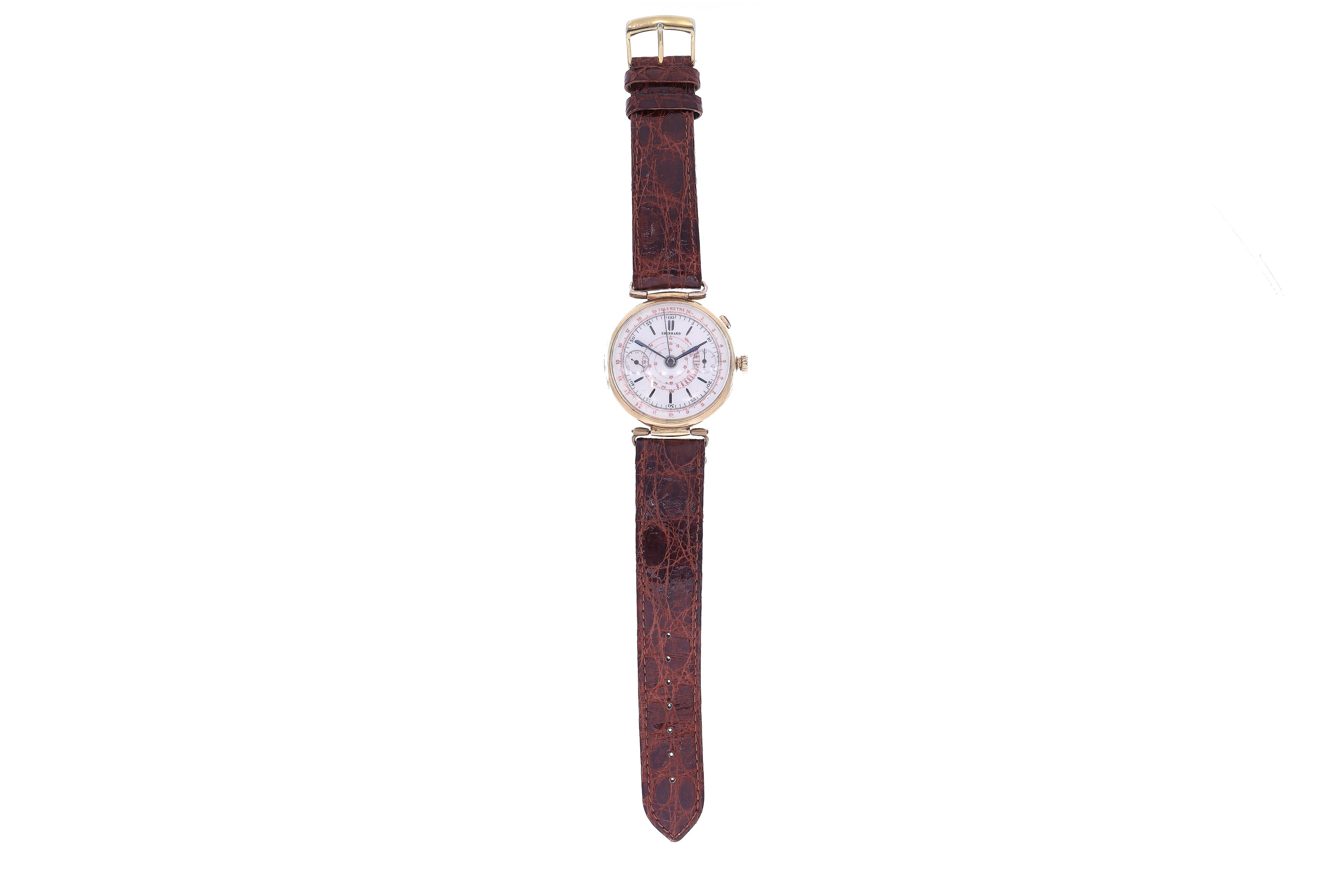 Eberhard, orologio in oro - Asta Preziosi