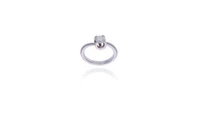Anello con diamante - Asta Preziosi