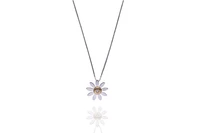 Collana con pendente con diamante - Asta Preziosi