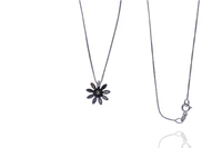 Collana con pendente con diamante - Asta Preziosi