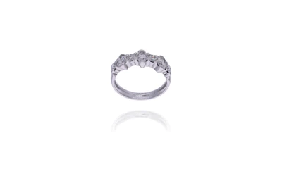 Anello con diamanti - Asta Preziosi