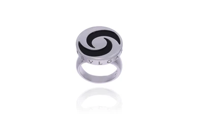 Bulgari Optical, anello con onice - Asta Preziosi