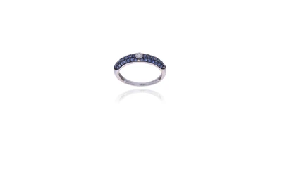 Zoccai, anello con diamante e pietre - Asta Preziosi