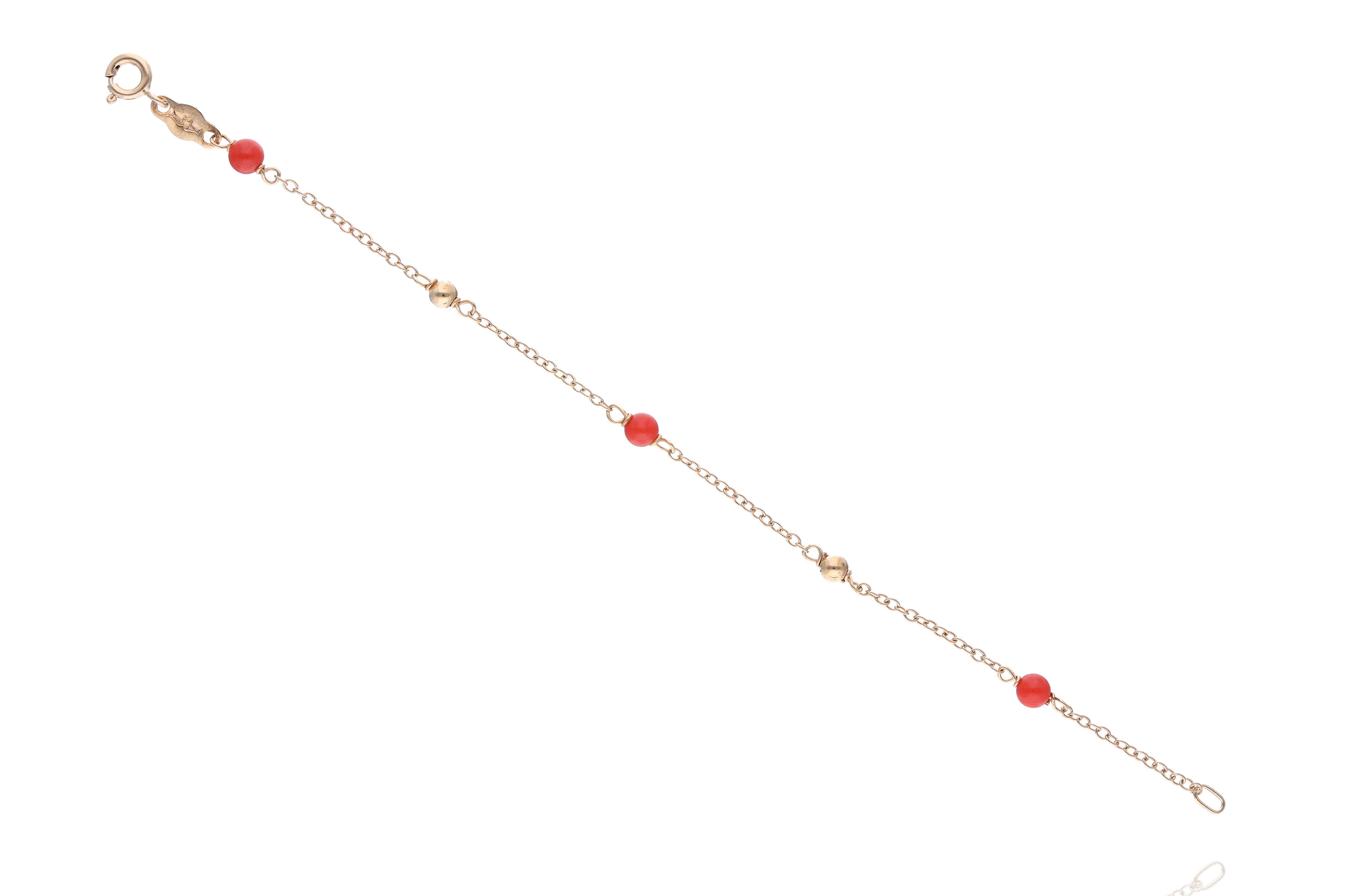 Bracciale con corallo - Asta Preziosi