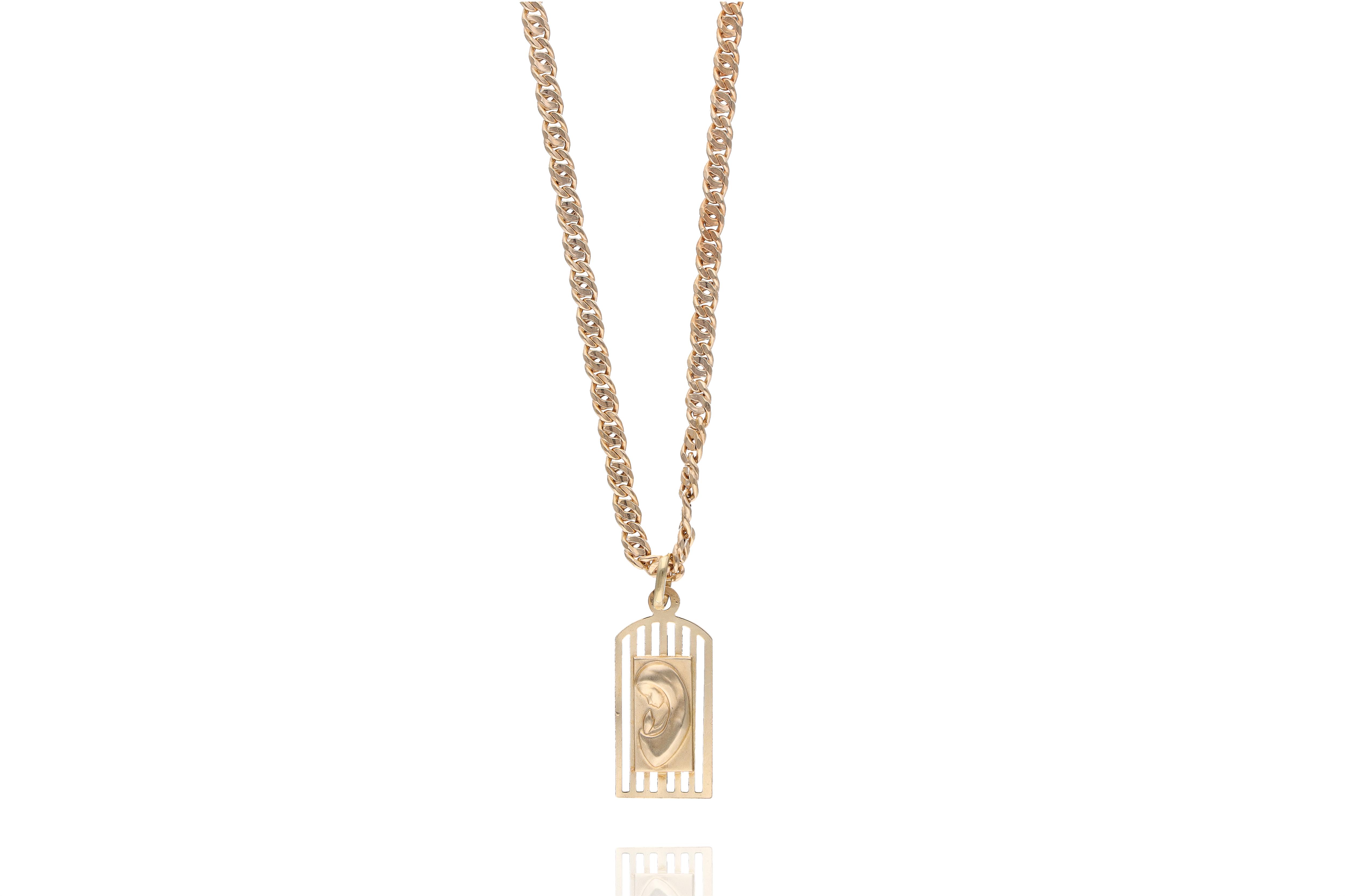 Collana con ciondolo in oro - Asta Preziosi