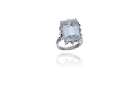 Anello con acquamarina - Asta Preziosi