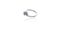 Anello con acquemarine e diamanti - Asta Preziosi