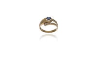 Anello con zaffiro e diamanti - Asta Preziosi