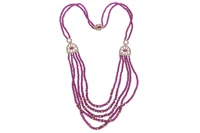 Collana di rubini e diamanti - Asta Preziosi Collana di rubini e diamanti - Asta Preziosi