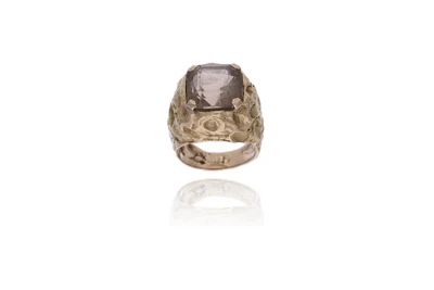Anello con quarzo - Asta Preziosi