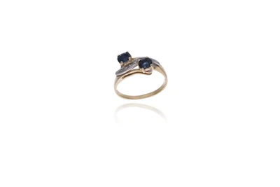 Anello con zaffiri e diamanti - Asta Preziosi Anello con zaffiri e diamanti - Asta Preziosi