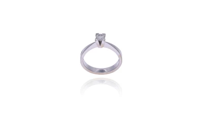 Salvini, anello con diamante - Asta Preziosi