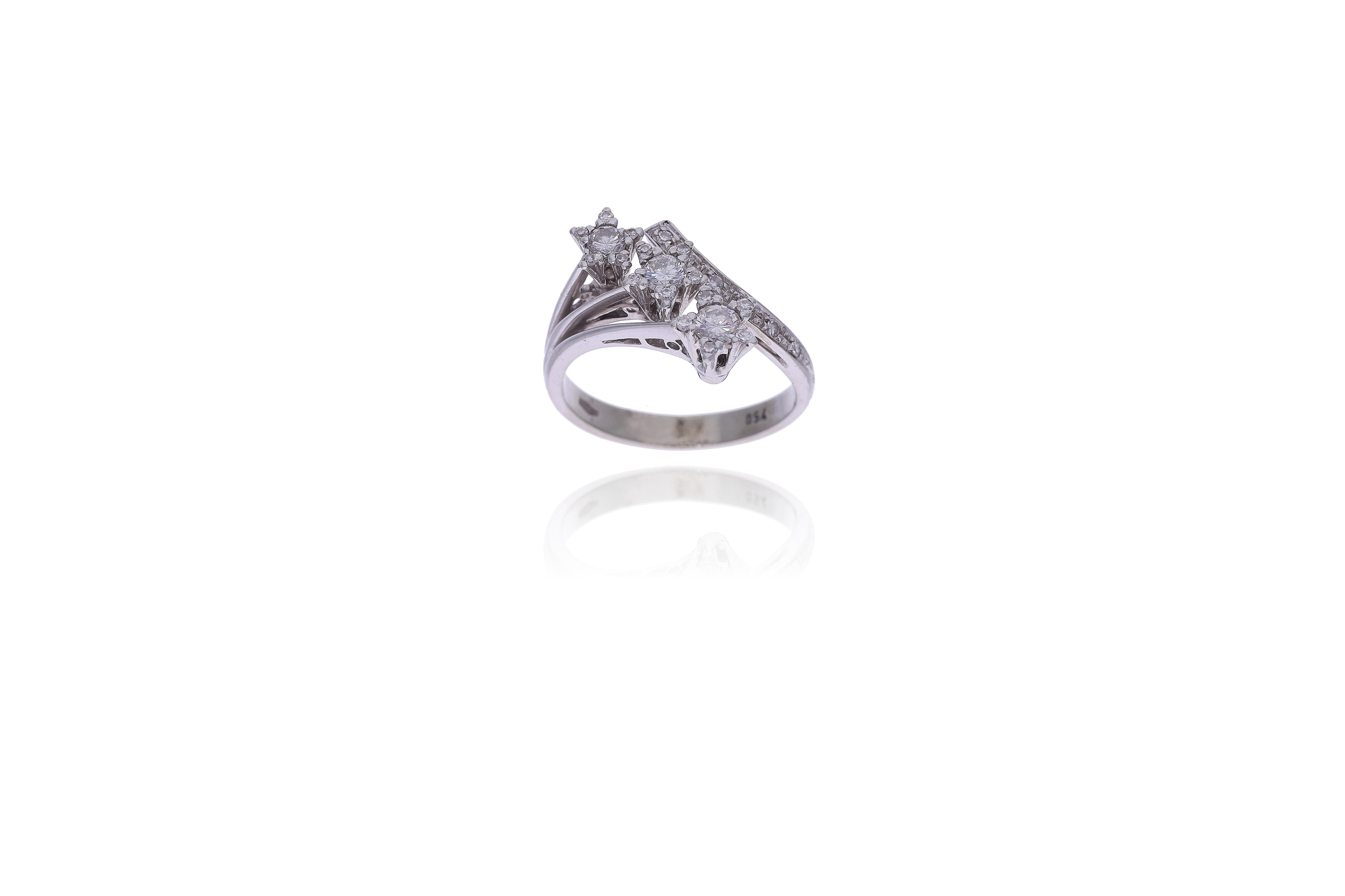 Anello con diamanti - Asta Preziosi