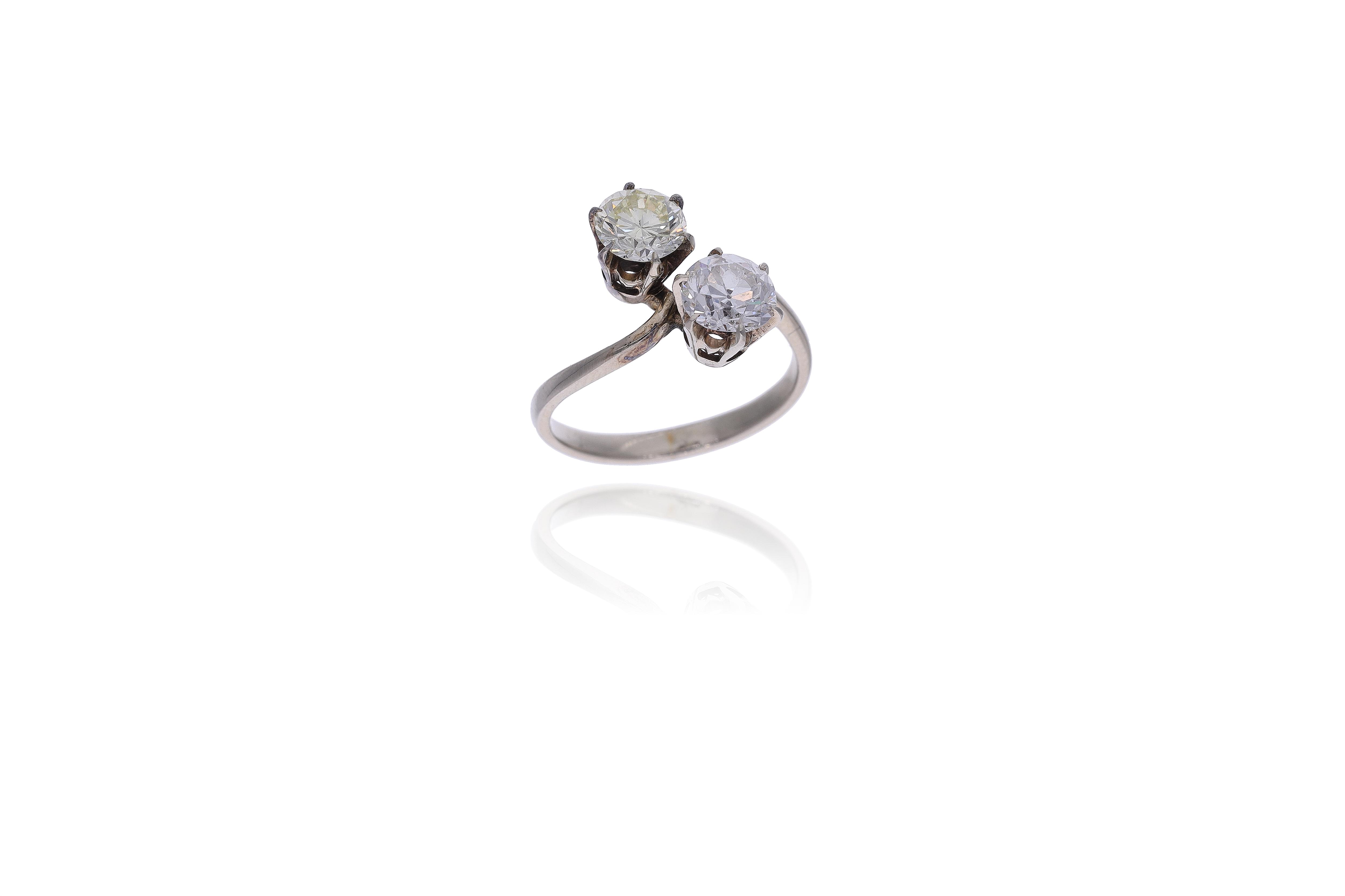 Anello con diamanti - Asta Preziosi