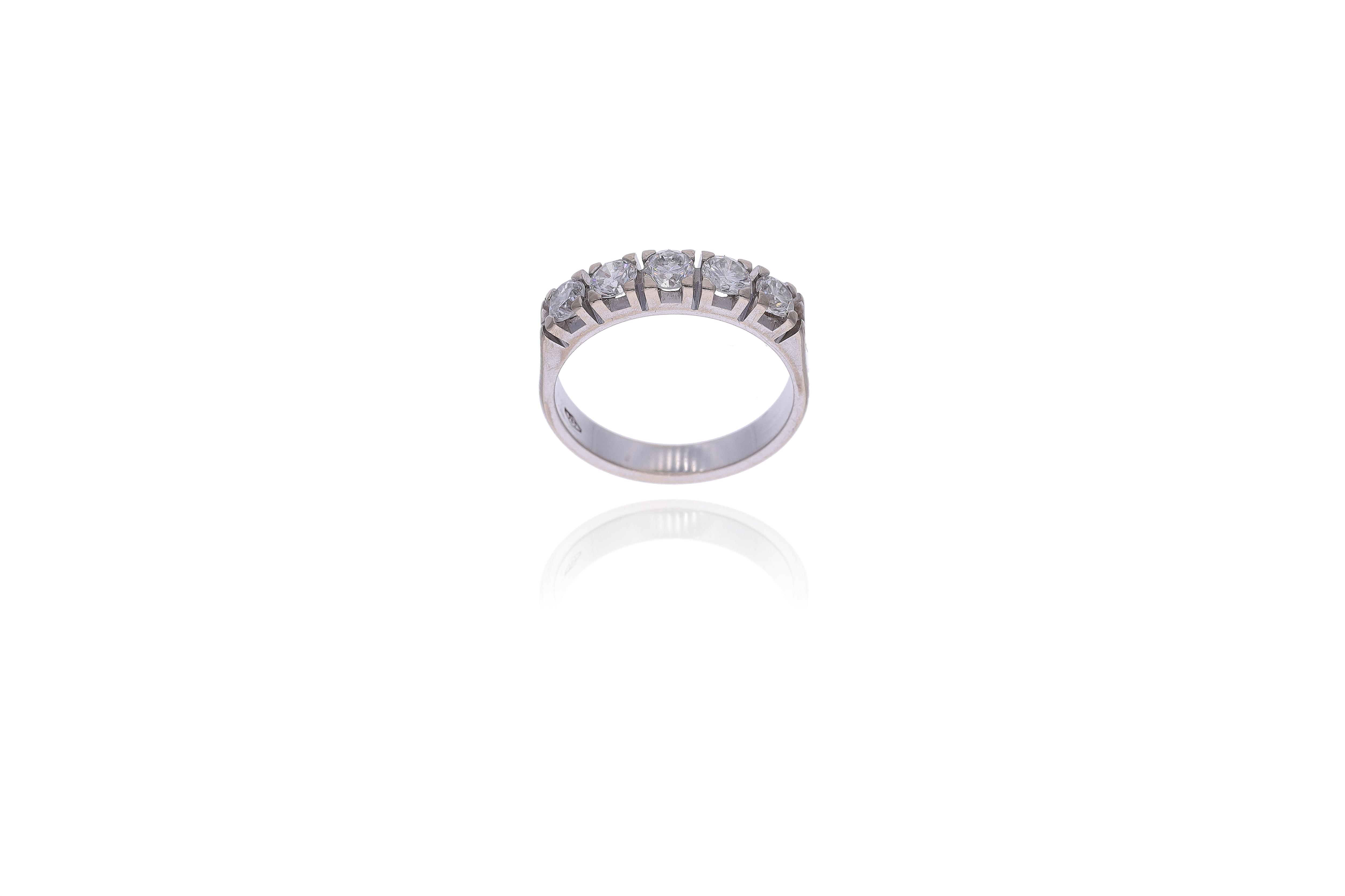 Anello con diamanti - Asta Preziosi