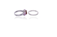 Anello con quarzo e pietre ed anello in argento - Asta Preziosi Anello con quarzo e pietre ed anello in argento - Asta Preziosi