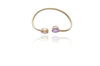 Bracciale con ametista e quarzo - Asta Preziosi
