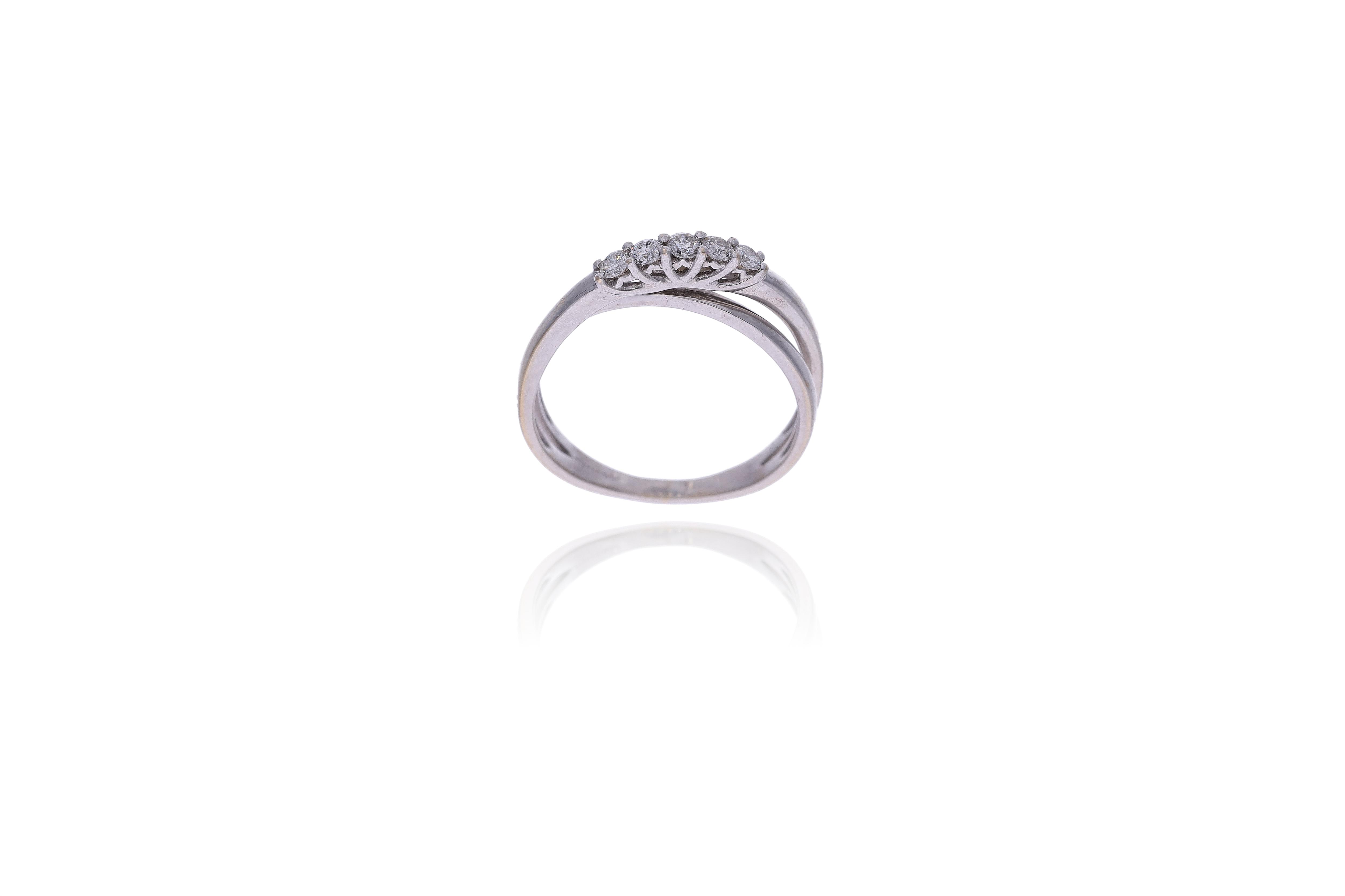Anello con diamanti - Asta Preziosi
