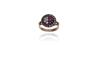 Anello con rubini e diamanti - Asta Preziosi