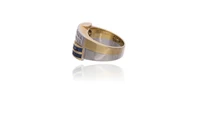Anello con zaffiri e diamanti - Asta Preziosi
