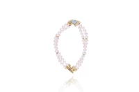 Bracciale con perle coltivate, topazio - Asta Preziosi