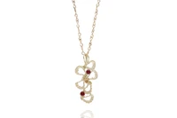 Collana con ciondolo con pietre - Asta Preziosi