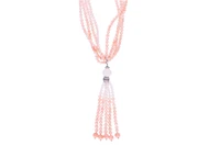 Collana con corallo, diamanti e rubini - Asta Preziosi Collana con corallo, diamanti e rubini - Asta Preziosi