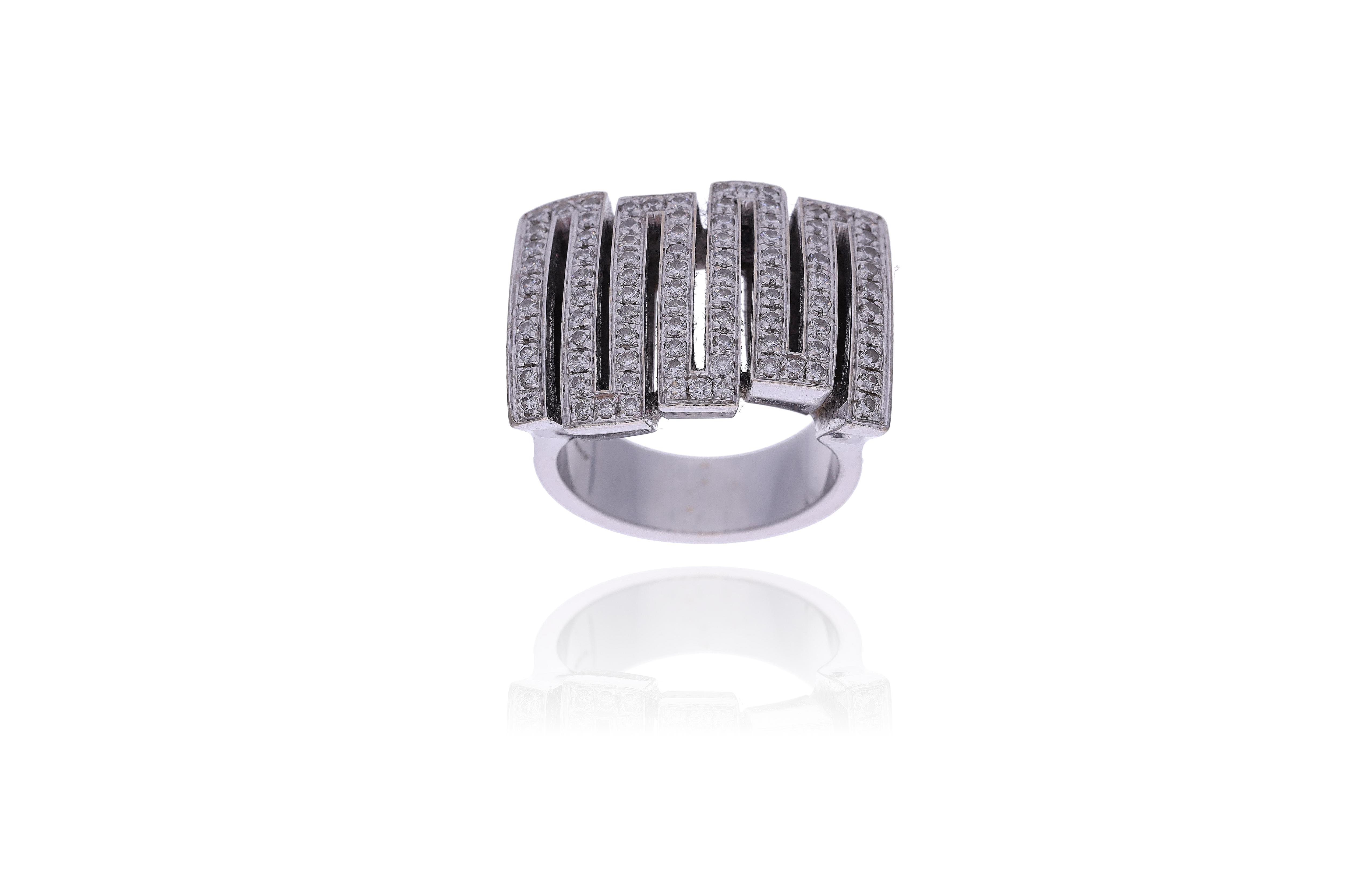 Anello con diamanti - Asta Preziosi