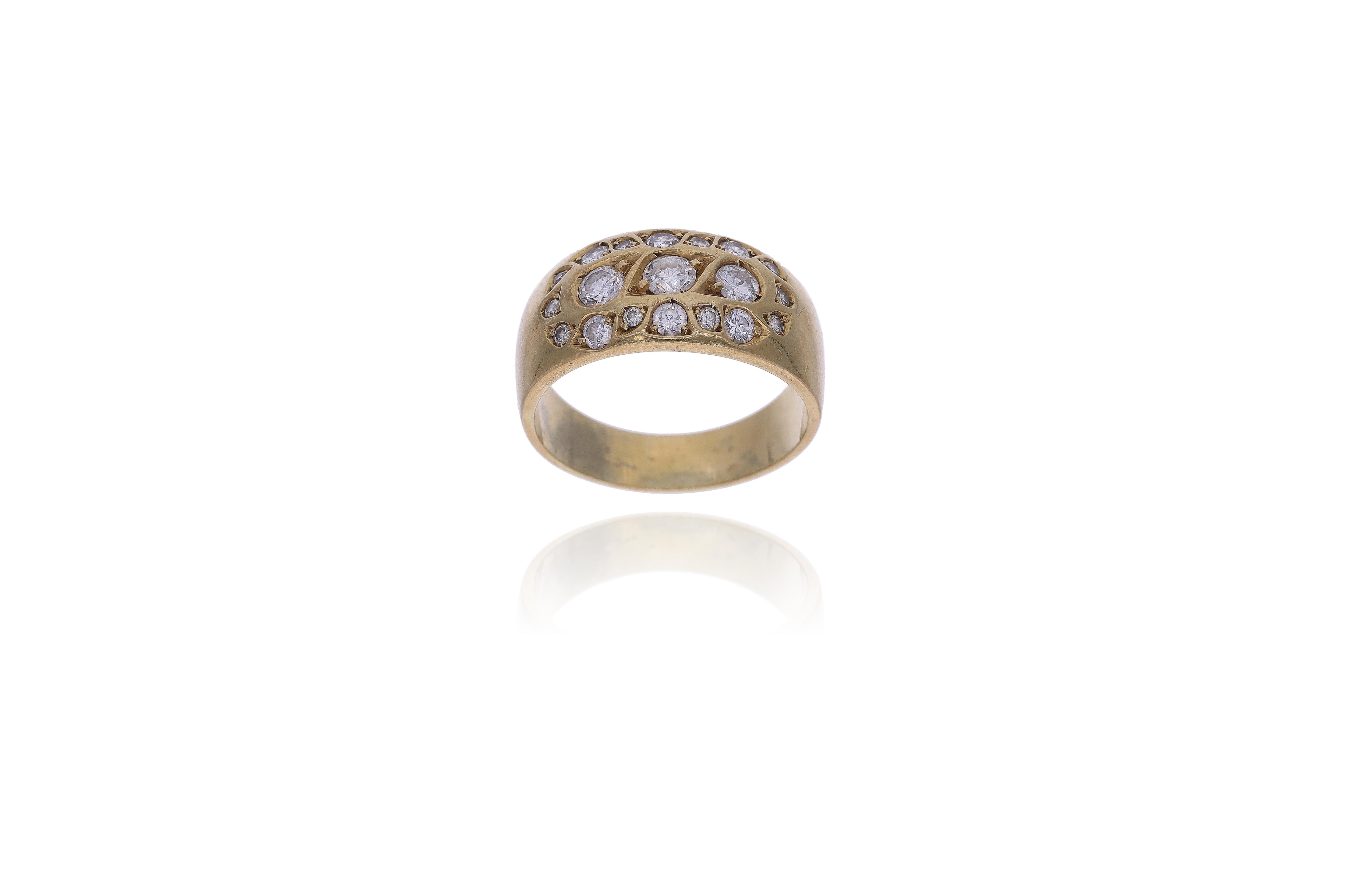 Anello con diamanti - Asta Preziosi