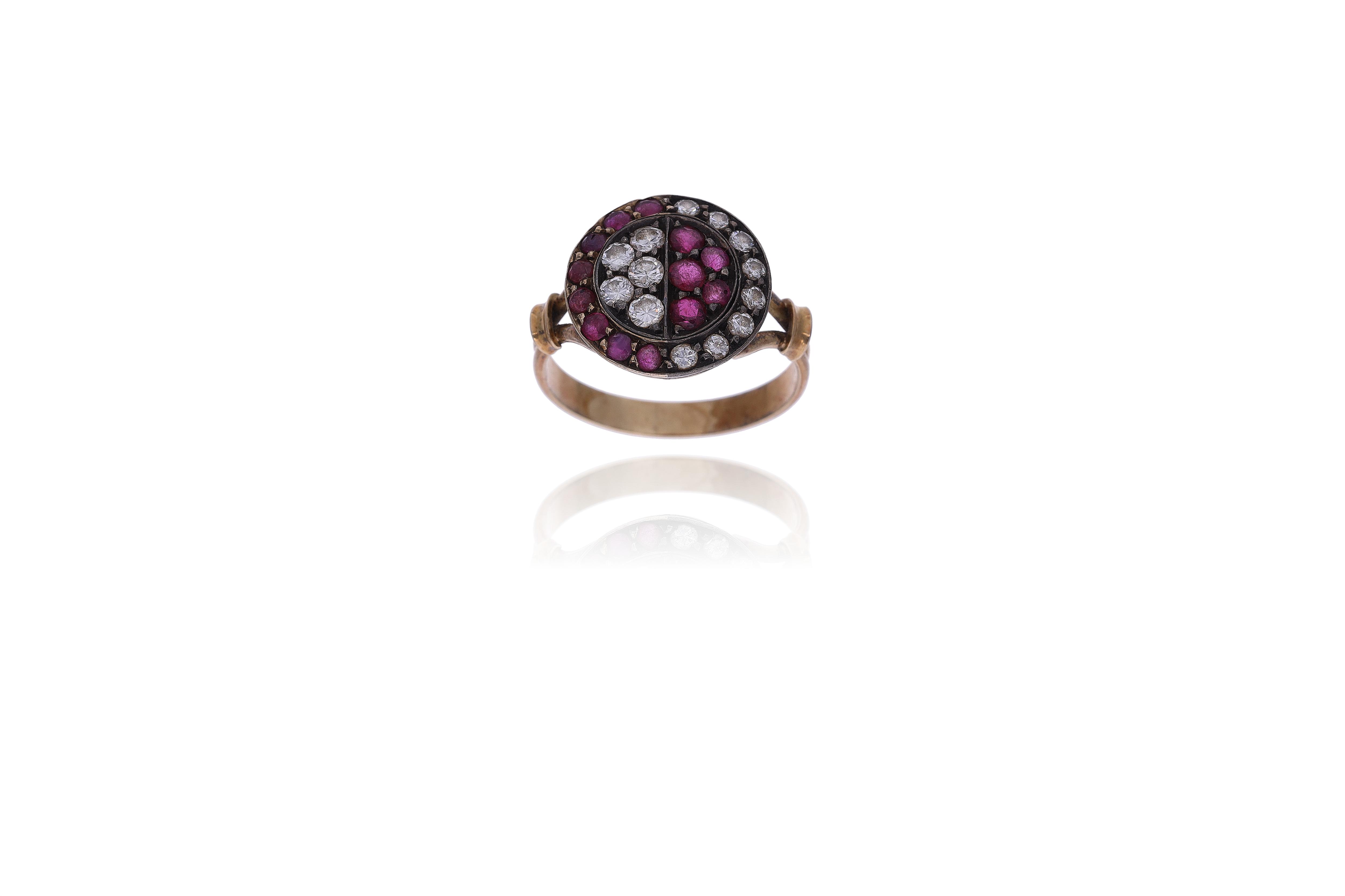 Anello con rubini e diamanti - Asta Preziosi