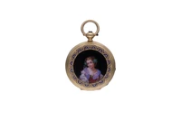 Spilla con orologio - Asta Preziosi