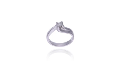 Salvini, anello con diamante - Asta Preziosi