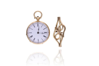Spilla con orologio - Asta Preziosi