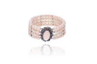 Bracciale con corallo, zaffiri e pietre - Asta Preziosi