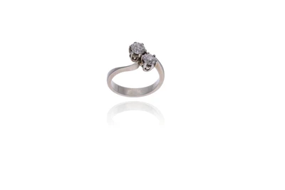 Anello con diamanti - Asta Preziosi