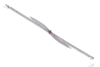 Bracciale con rubini - Asta Preziosi
