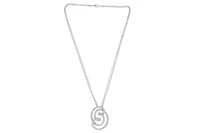 Collana con pendente con diamanti - Asta Preziosi