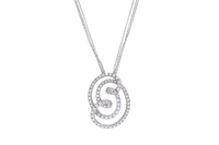 Collana con pendente con diamanti - Asta Preziosi