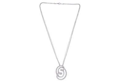 Collana con pendente con diamanti - Asta Preziosi