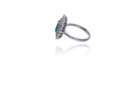 Anello con smeraldo e diamanti - Asta Preziosi