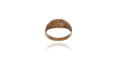 Anello con diamante - Asta Preziosi