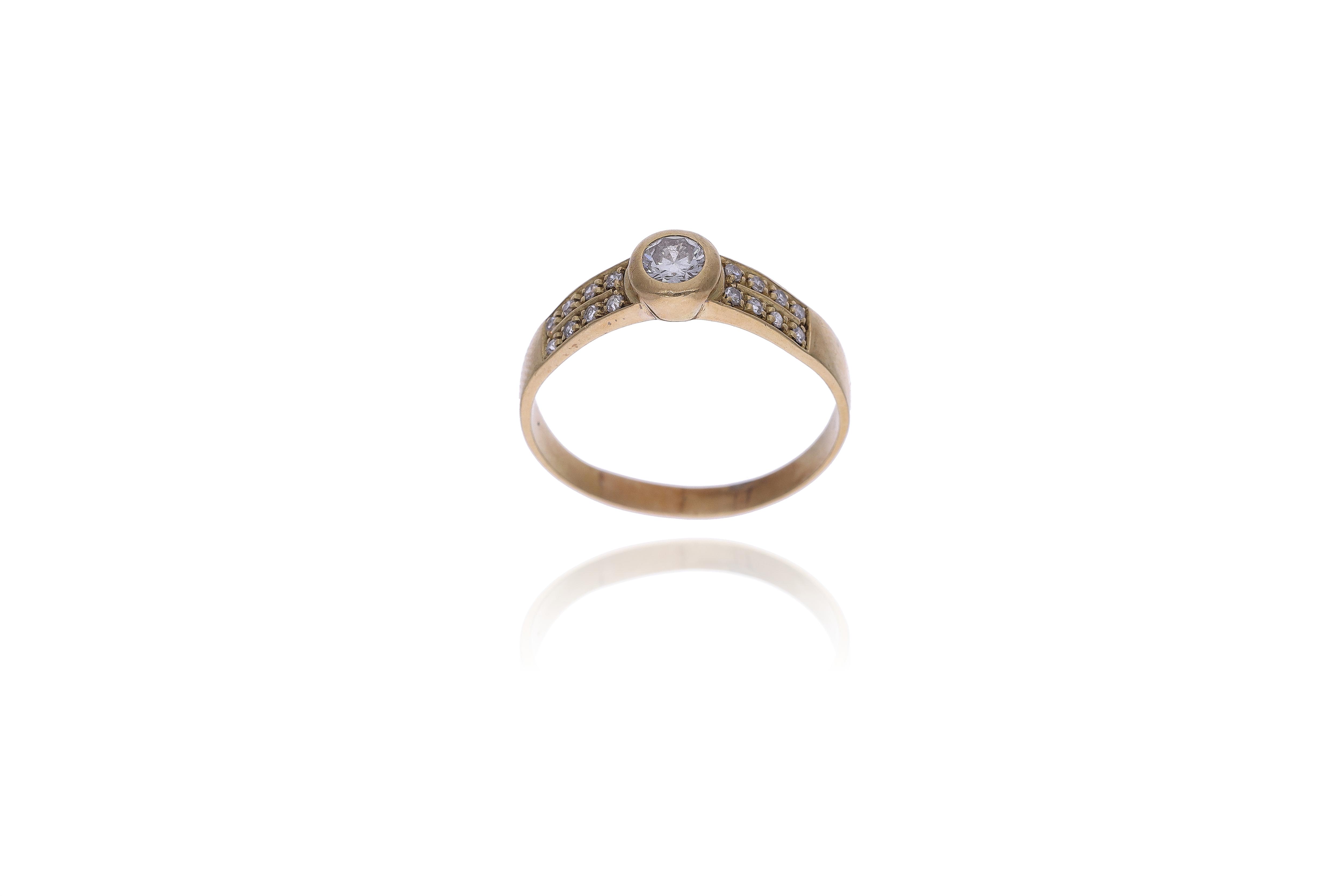 Anello con diamanti - Asta Preziosi