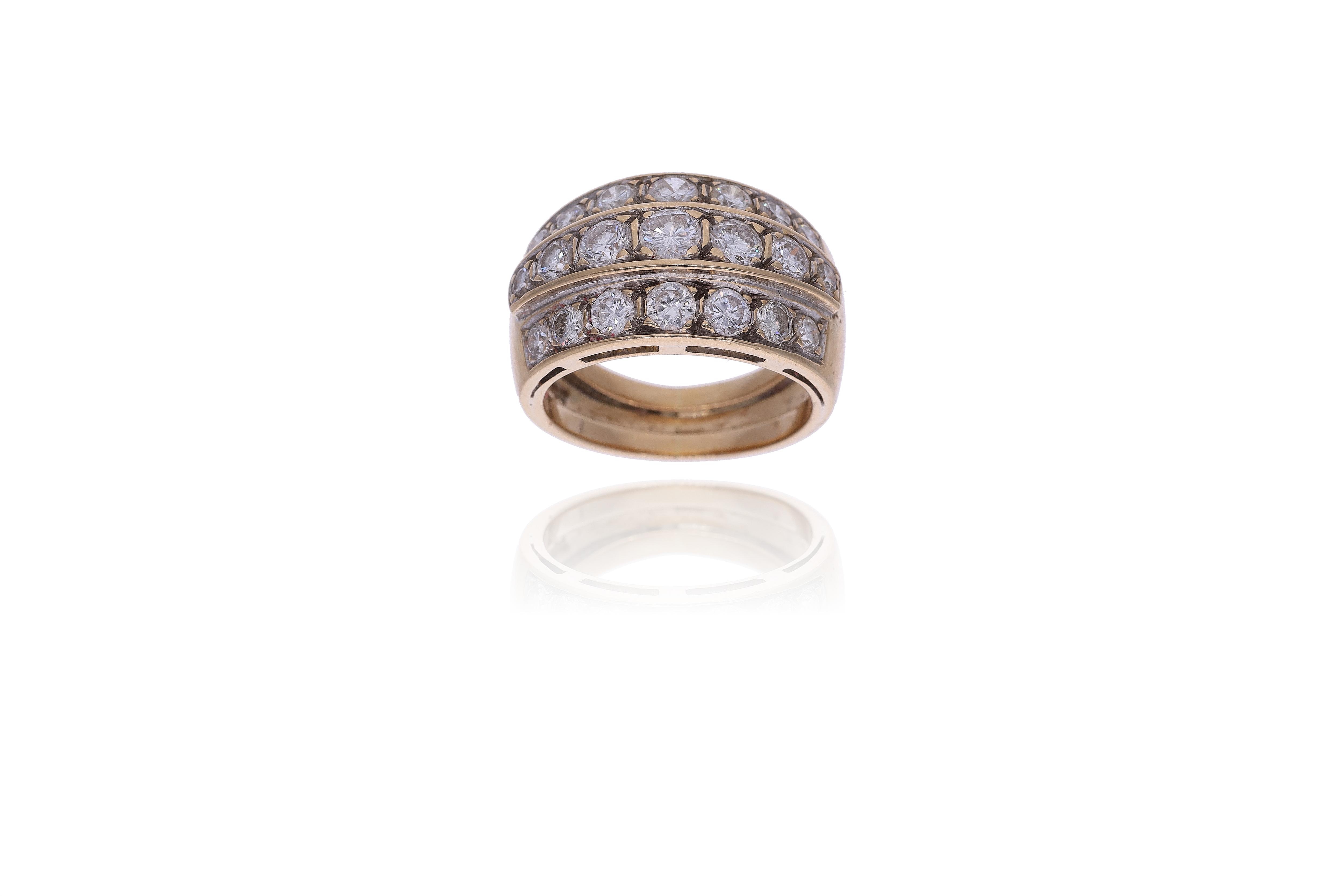 Anello con diamanti - Asta Preziosi